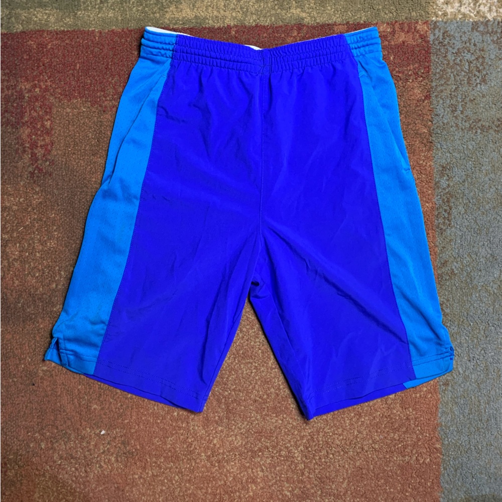 Blue swimming trunks